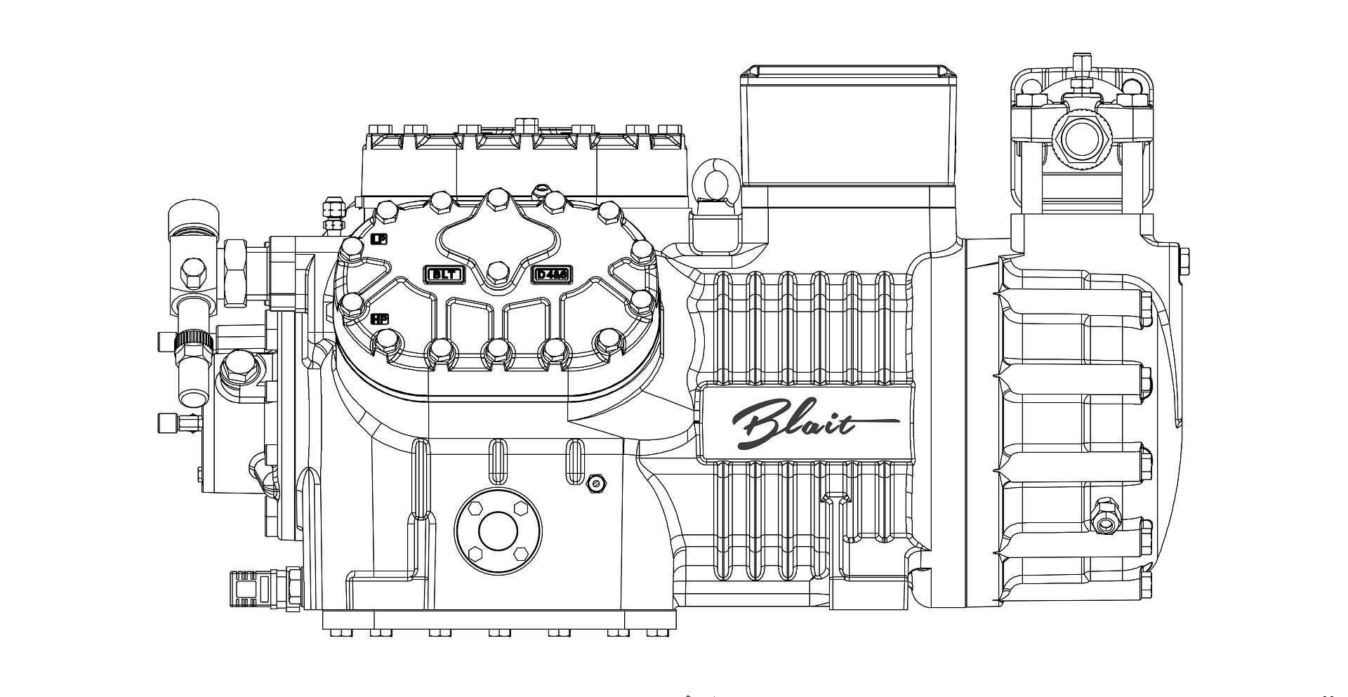 Reciprocating Compressor Umfangskompressor