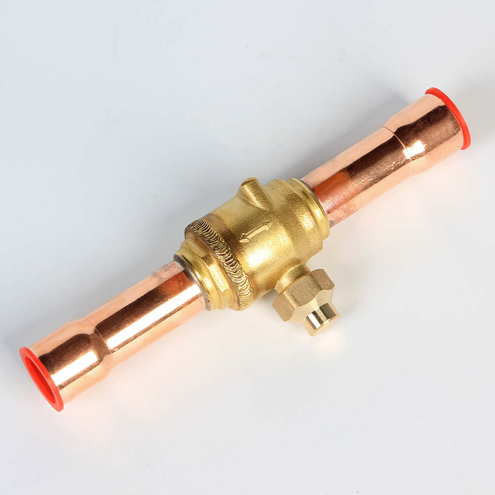 Langlebige Messing -Service -Kühleinheiten Ballventil